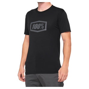 100- Essential Tech Tee T-Shirt Schwarz unter Freizeitbekleidung > T-Shirts & Poloshirt