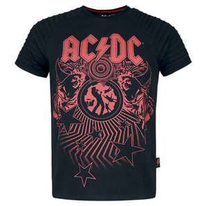 AC-DC T-Shirt EMP Signature Collection Schwarz Rot unter Freizeitbekleidung > T-Shirts & Poloshirt