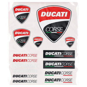 Ducati Aufkleber-Set 15-teilig Corse