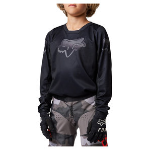Fox Blackout Youth Jersey Schwarz unter Textilbekleidung > Kinderbekleidung