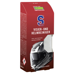 S100 Visier- und Helm- Reiniger mit Tuch- 100 ml