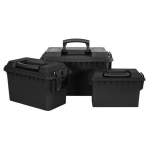 Universalboxen 3er-Set ineinander stapelbar schwarz Louis unter Werkstattbedarf > Werkstatteinrichtung