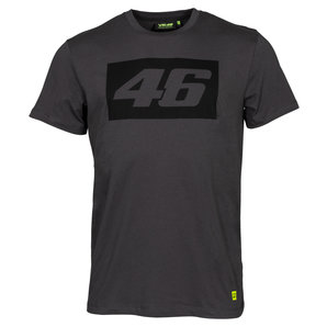 VR46 46 Core T-Shirt Grau Valentino Rossi unter Freizeitbekleidung > T-Shirts & Poloshirt
